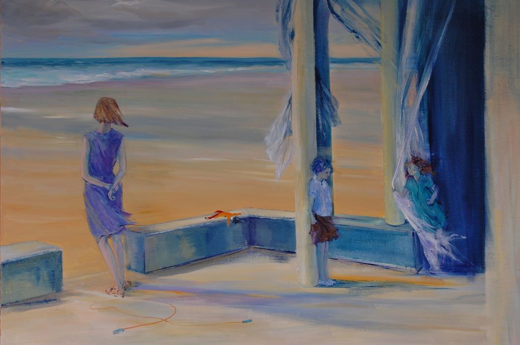 Odile Penelle Voile Calin Acrylique